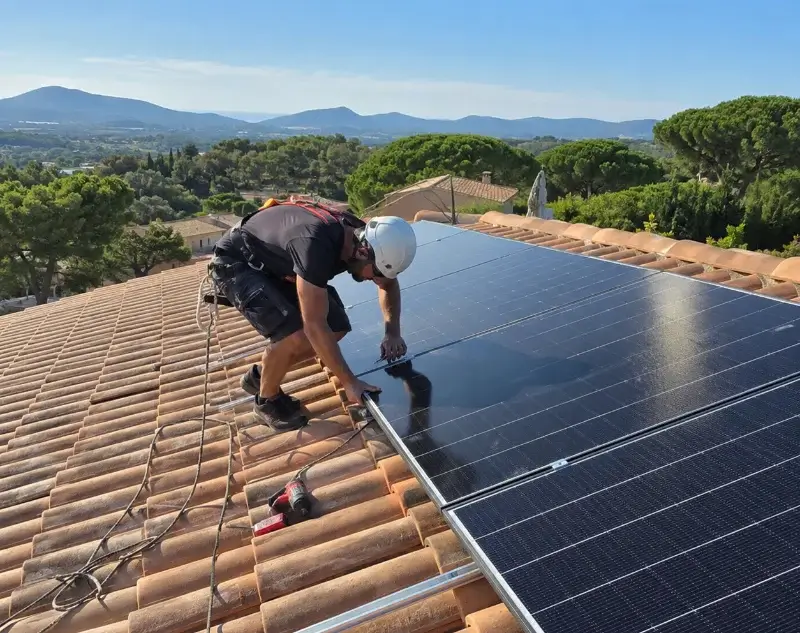 Installateur panneaux solaires Cliousclat — pose photovoltaïque sur toiture